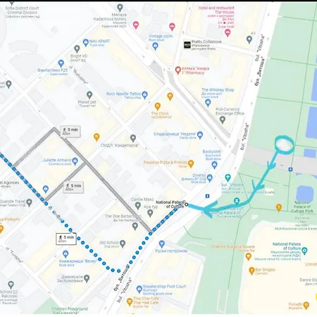 Spacious 1 Bed Flat Near Vitosha Blvd Διαμέρισμα